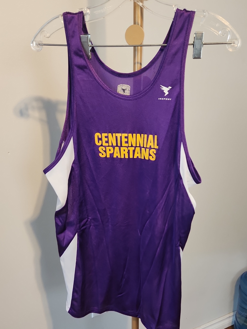 Insport Jersey Gold Spartan Logo